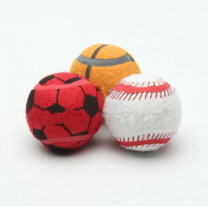 Jumbo Tennis Ball dog toy squeaky ball rubber dog toys