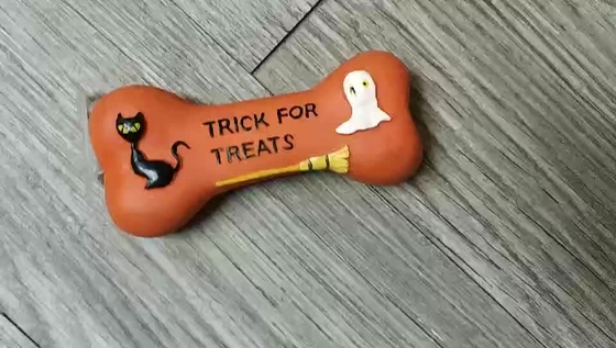 Halloween Bone squeaky dog toy healthy dog toy