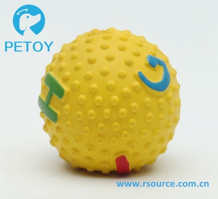 Latex Christmas gift dog toys rubber squeaky ball