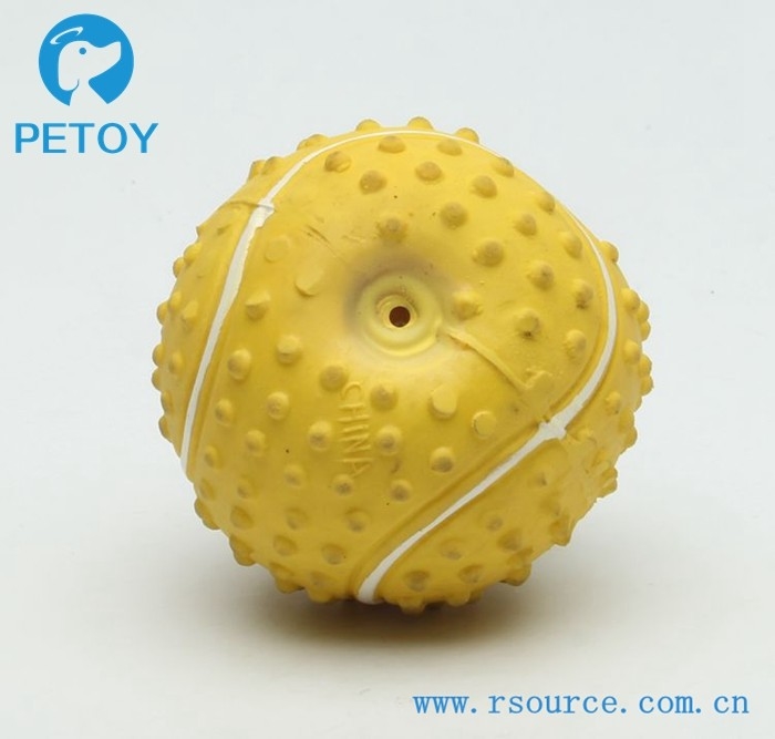 2019  eco-friendly Latex dog toys squeaky dog ball