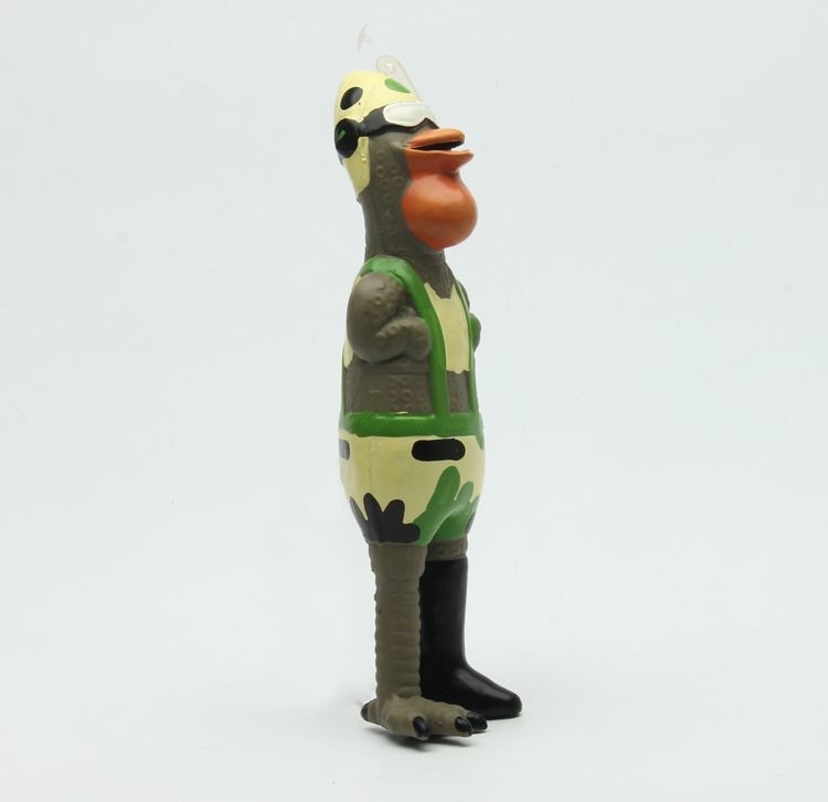 Soldier Chicken Latex Pet Toys Durable Dog Chew Toys For Heavy Chewers