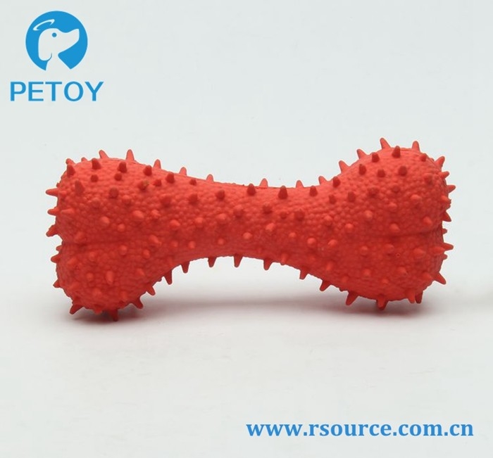 Spiky Latex fetch dog toys for sale dog toys and bones cheap small dog toys
