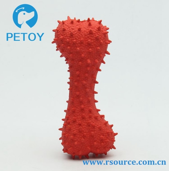 Spiky Latex fetch dog toys for sale dog toys and bones cheap small dog toys