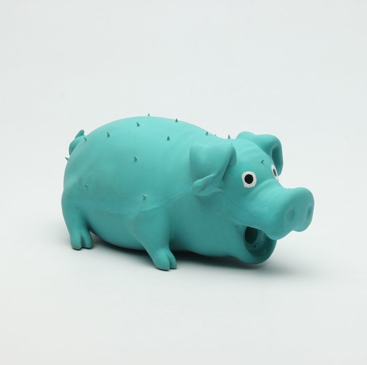 Toxic Free pet toy squeakers soft latex dog toy funny pig toy