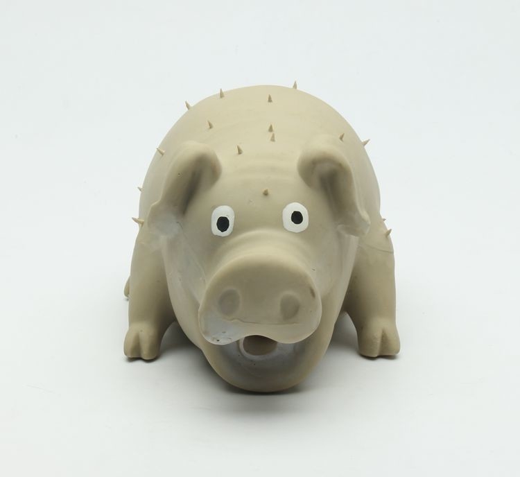 Toxic Free pet toy squeakers soft latex dog toy funny pig toy