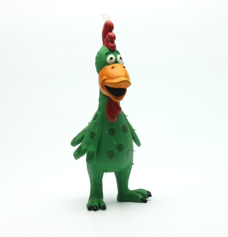 2018 Green chicken pet toy chew toys for dogs