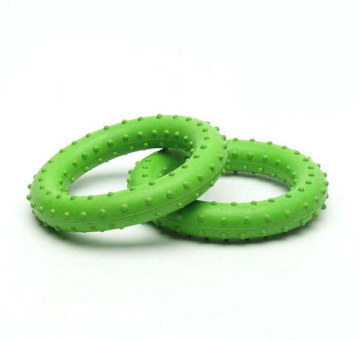 Eco Round Rubber Rubber Chew Toys For Dogs Without Teeth BSCI Approved