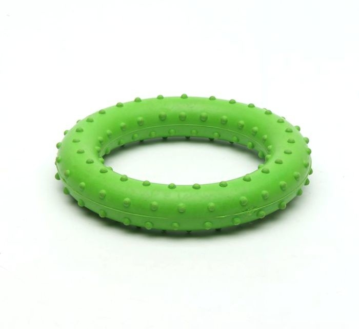 Eco Round Rubber Rubber Chew Toys For Dogs Without Teeth BSCI Approved