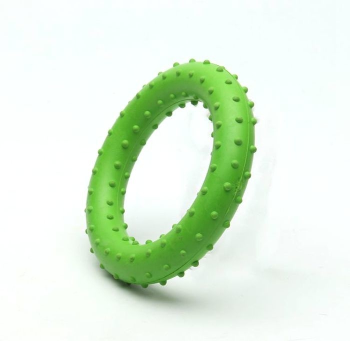 Eco Round Rubber Rubber Chew Toys For Dogs Without Teeth BSCI Approved