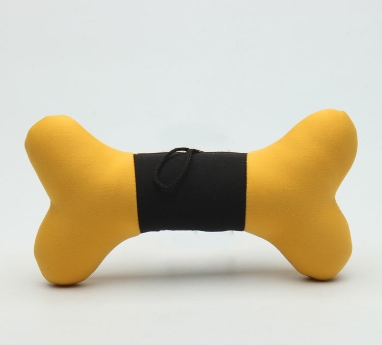 Water Floating Play Fetch It Dog Toy Safe Bone Shape Available For Land And Water