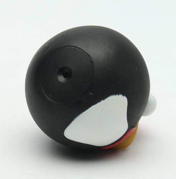 Cute Vinyl Penguin Squeaky Dog Toy Environmental Friendly ODM Service
