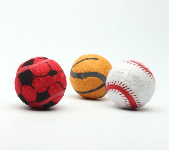 Jumbo Tennis Ball dog toy squeaky ball rubber dog toys