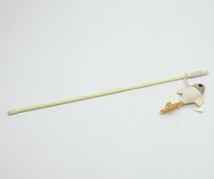Luxury Cheap cat toy stick fish cat toy chicken pet toy