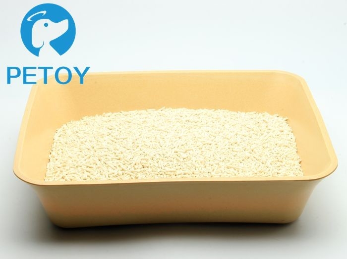Easy Scooping Ultra Clumping Cat Litter / Eco - Friendly Tofu Cat Litter