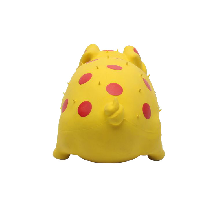 Customized Pig Pattern Latex Pet Toys For Dog Squeeze Grunting Sound Play